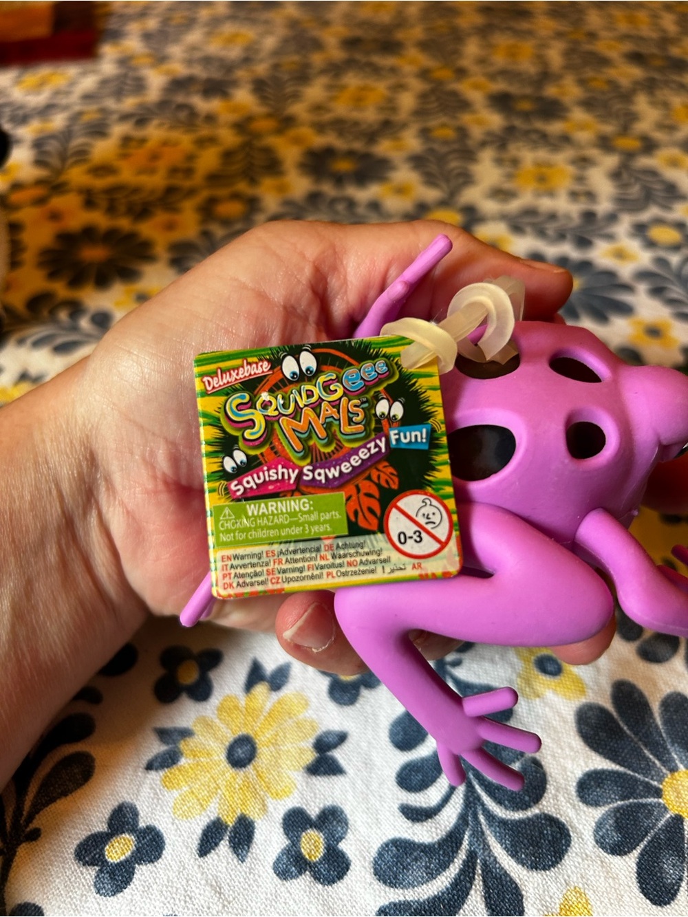 Sploot Splat NeeDOH & Purple Octopus Stress Toys - Picture 4 of 9